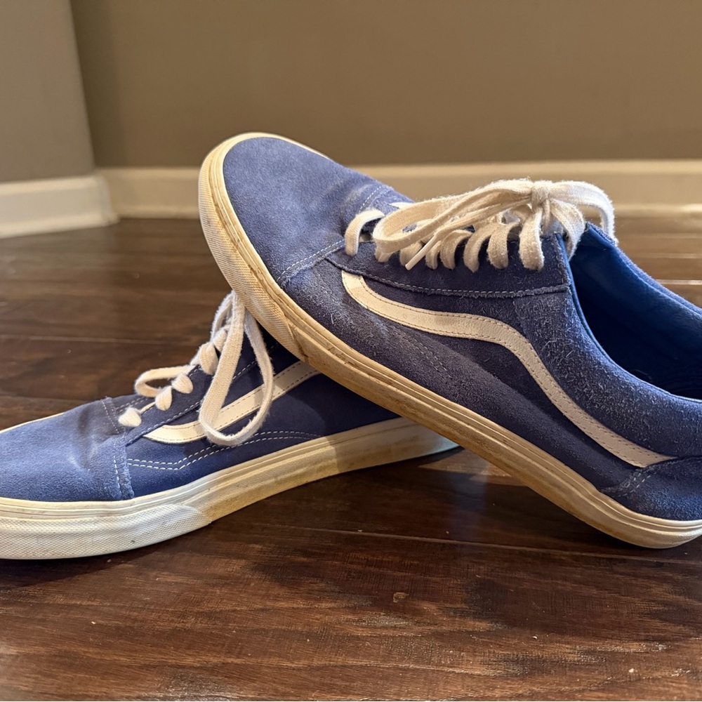 Van’s Blue Suede Men's Sneakers Size 12